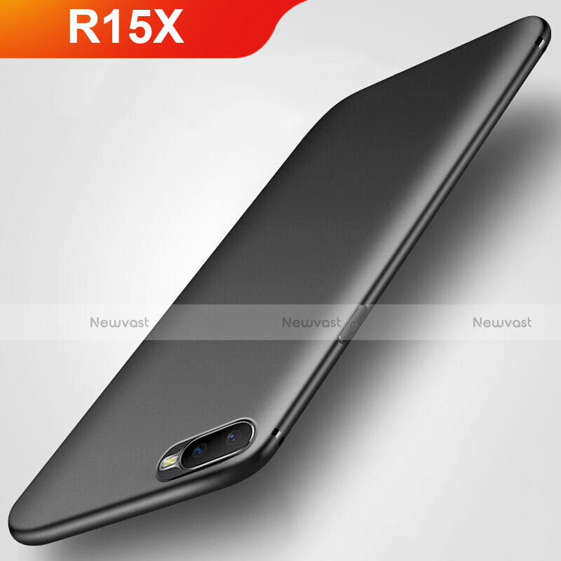 Ultra-thin Silicone Gel Soft Case S02 for Oppo R15X Black