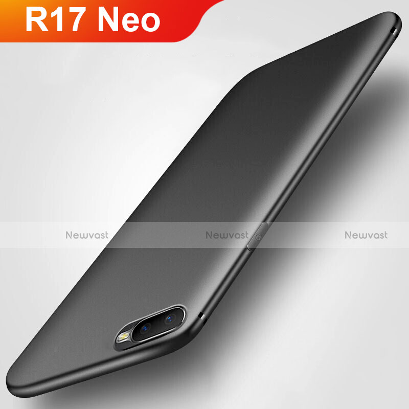 Ultra-thin Silicone Gel Soft Case S02 for Oppo R17 Neo Black