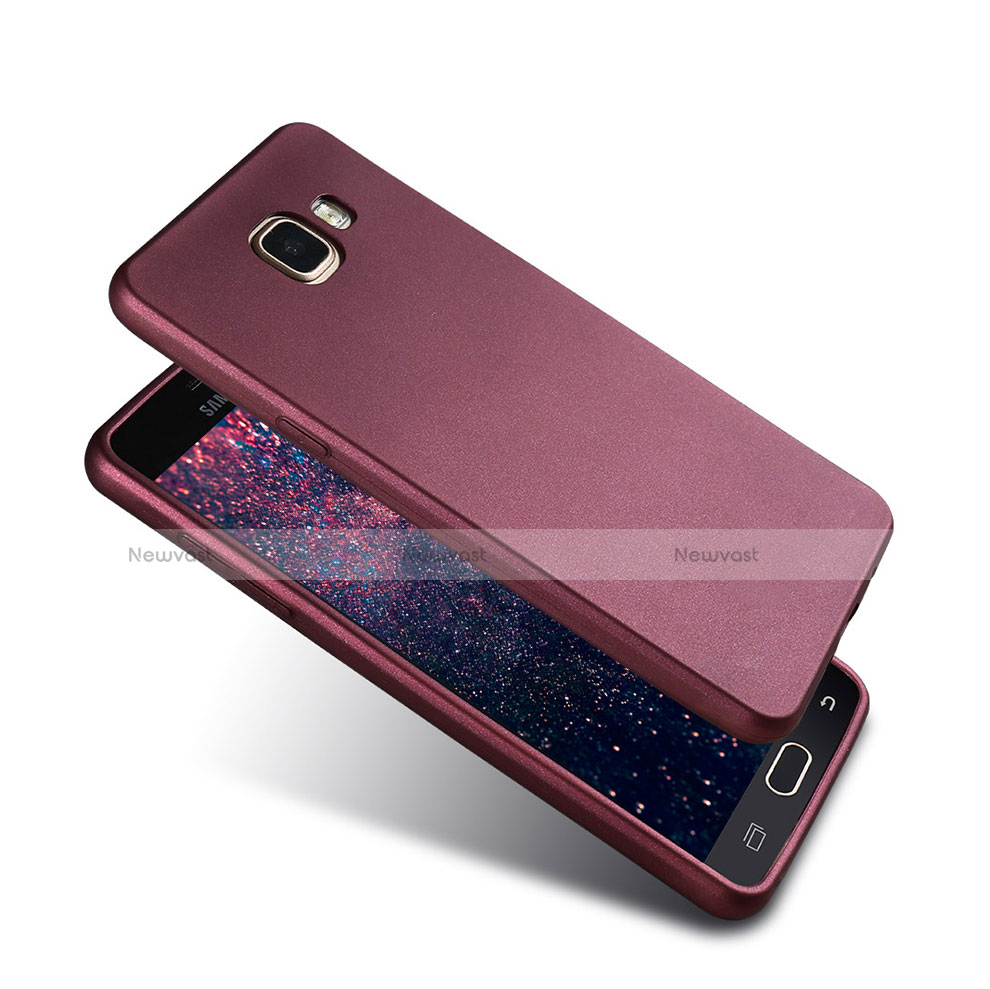 Ultra-thin Silicone Gel Soft Case S02 for Samsung Galaxy A5 (2016) SM-A510F Purple