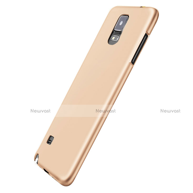 Ultra-thin Silicone Gel Soft Case S02 for Samsung Galaxy Note 4 SM-N910F Gold