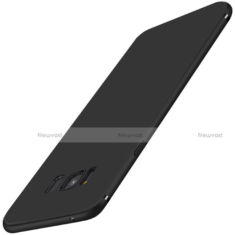 Ultra-thin Silicone Gel Soft Case S02 for Samsung Galaxy S8 Plus Black