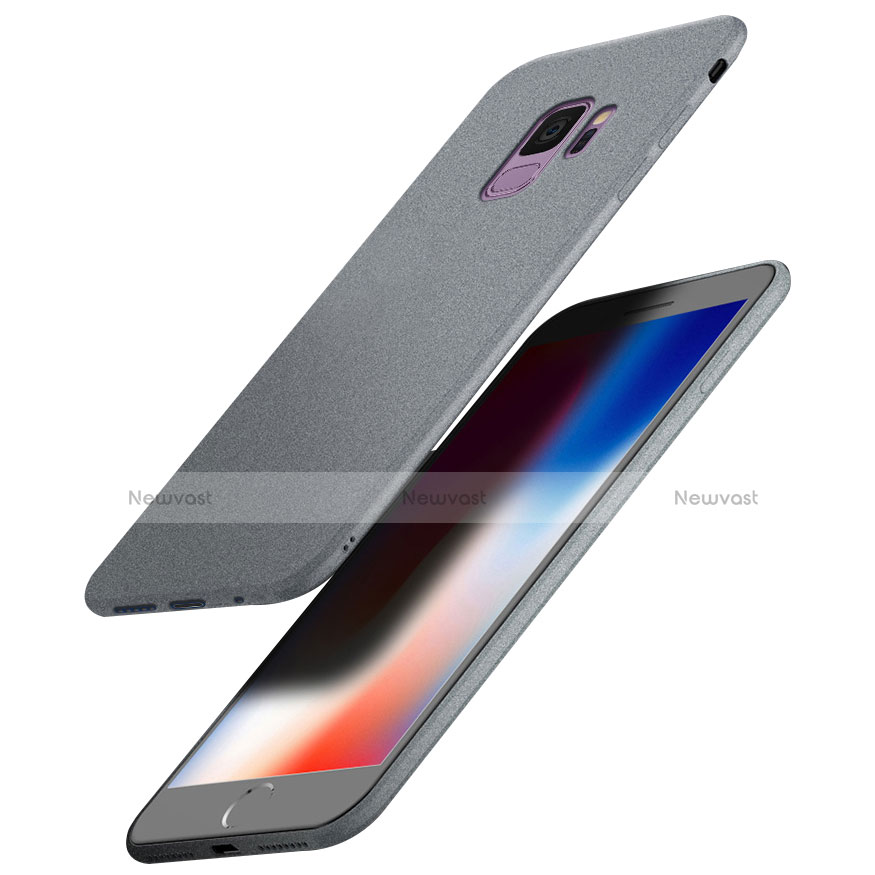 Ultra-thin Silicone Gel Soft Case S02 for Samsung Galaxy S9 Gray