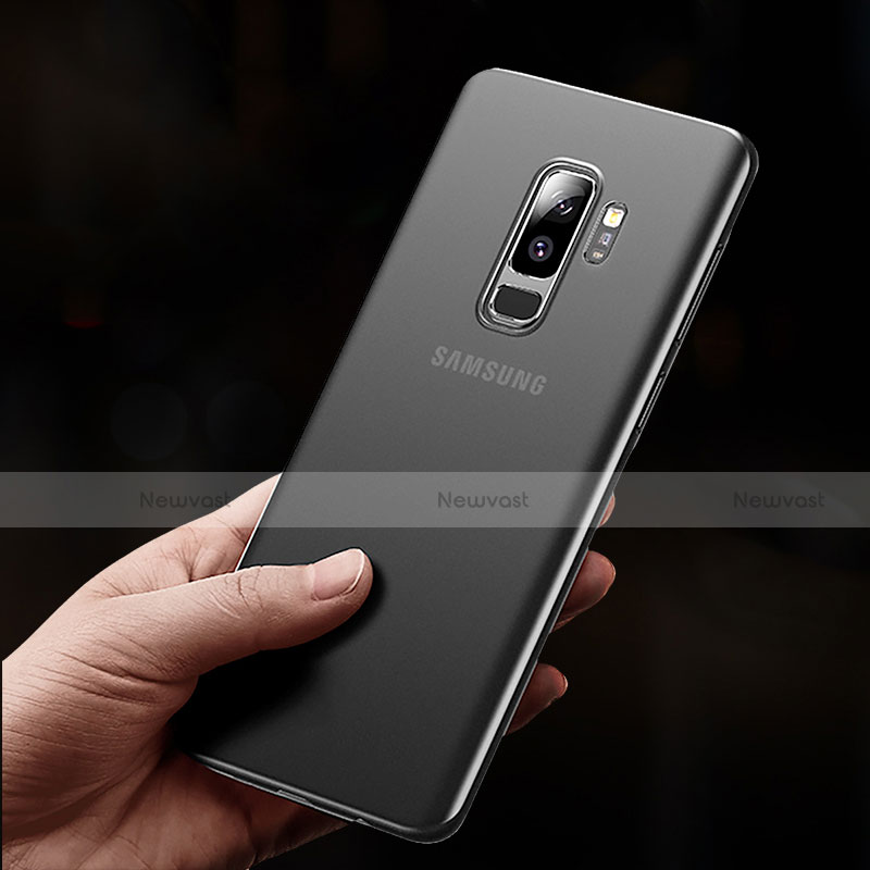 Ultra-thin Silicone Gel Soft Case S02 for Samsung Galaxy S9 Plus Black