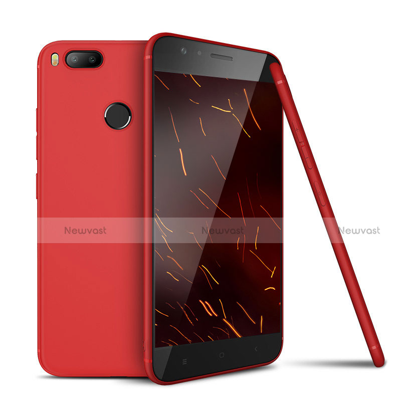 Ultra-thin Silicone Gel Soft Case S02 for Xiaomi Mi 5X Red