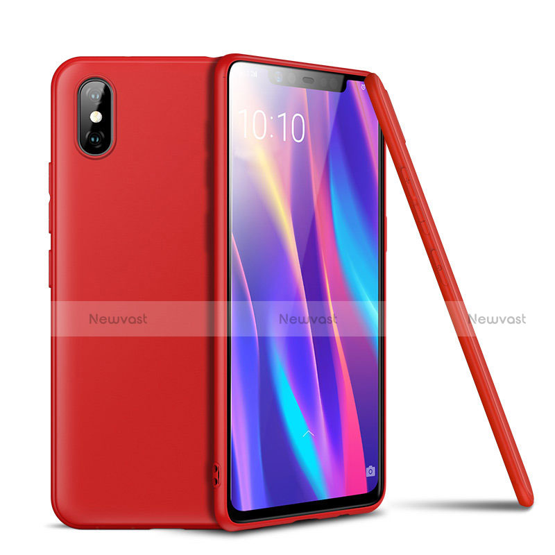 Ultra-thin Silicone Gel Soft Case S02 for Xiaomi Mi 8 Explorer Red