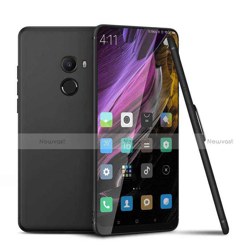 Ultra-thin Silicone Gel Soft Case S02 for Xiaomi Mi Mix 2 Black