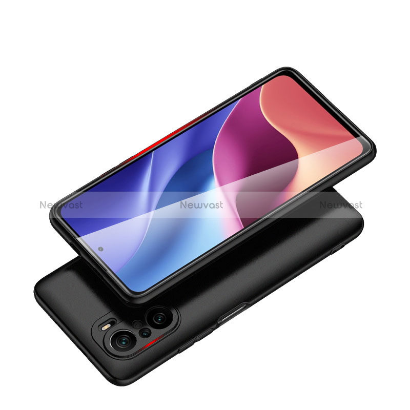 Ultra-thin Silicone Gel Soft Case S02 for Xiaomi Redmi K40 Pro 5G Black