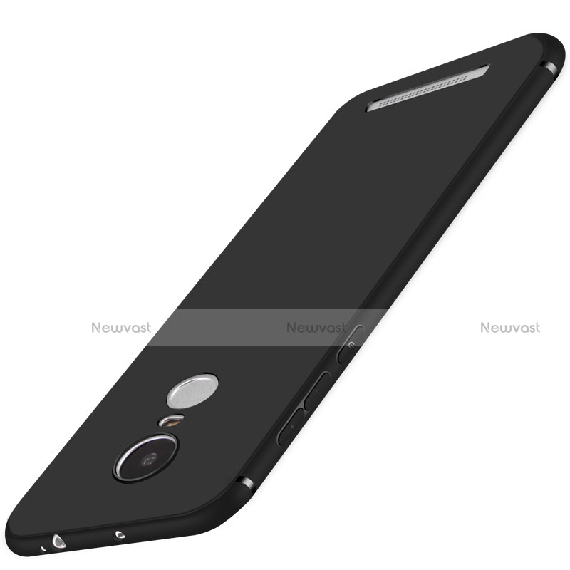 Ultra-thin Silicone Gel Soft Case S02 for Xiaomi Redmi Note 3 Black