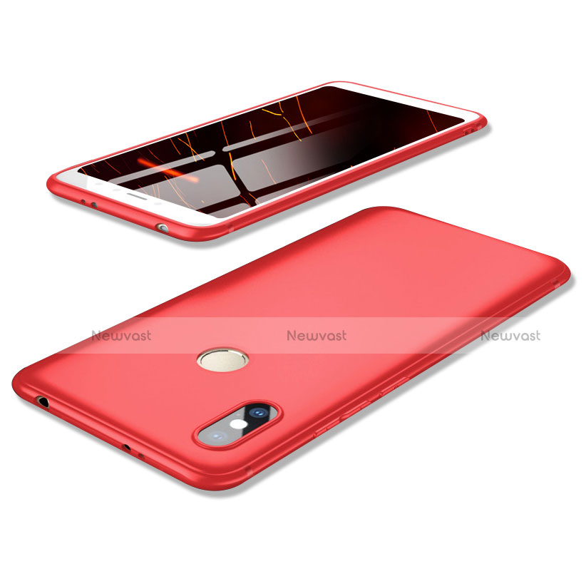 Ultra-thin Silicone Gel Soft Case S02 for Xiaomi Redmi Y2 Red