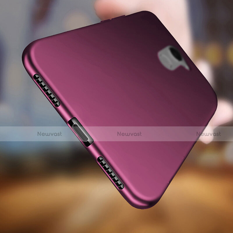 Ultra-thin Silicone Gel Soft Case S03 for Huawei Enjoy 7 Plus Purple