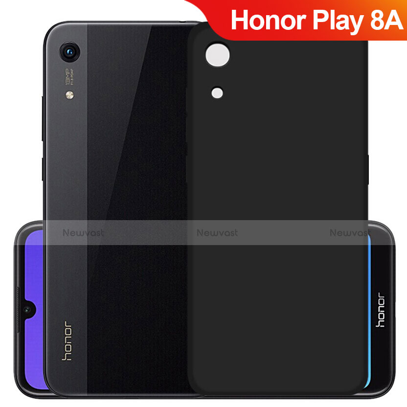 Ultra-thin Silicone Gel Soft Case S03 for Huawei Honor Play 8A Black