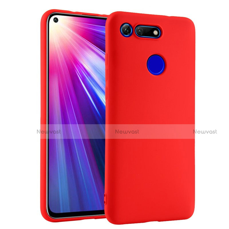 Ultra-thin Silicone Gel Soft Case S03 for Huawei Honor V20 Red