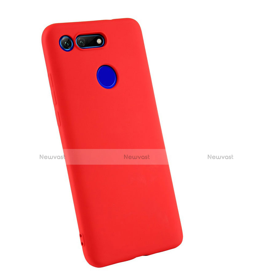 Ultra-thin Silicone Gel Soft Case S03 for Huawei Honor V20 Red