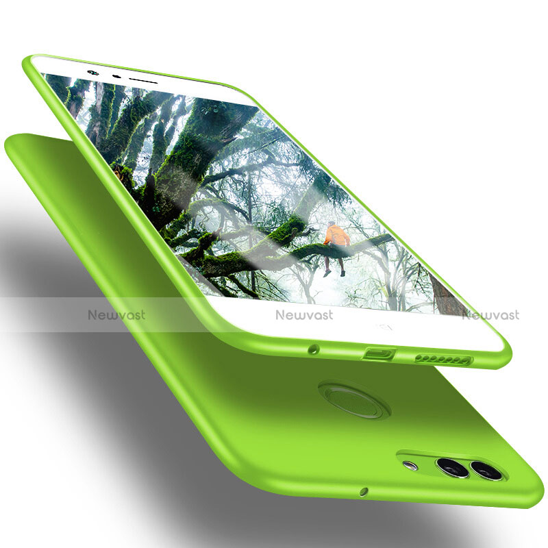 Ultra-thin Silicone Gel Soft Case S03 for Huawei Nova 2 Green