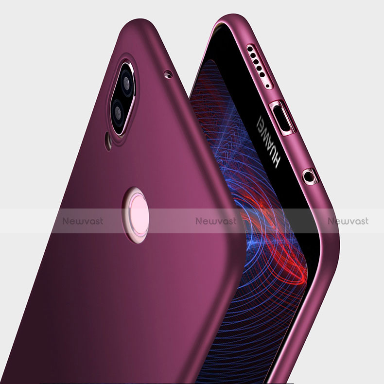 Ultra-thin Silicone Gel Soft Case S03 for Huawei P20 Lite Purple