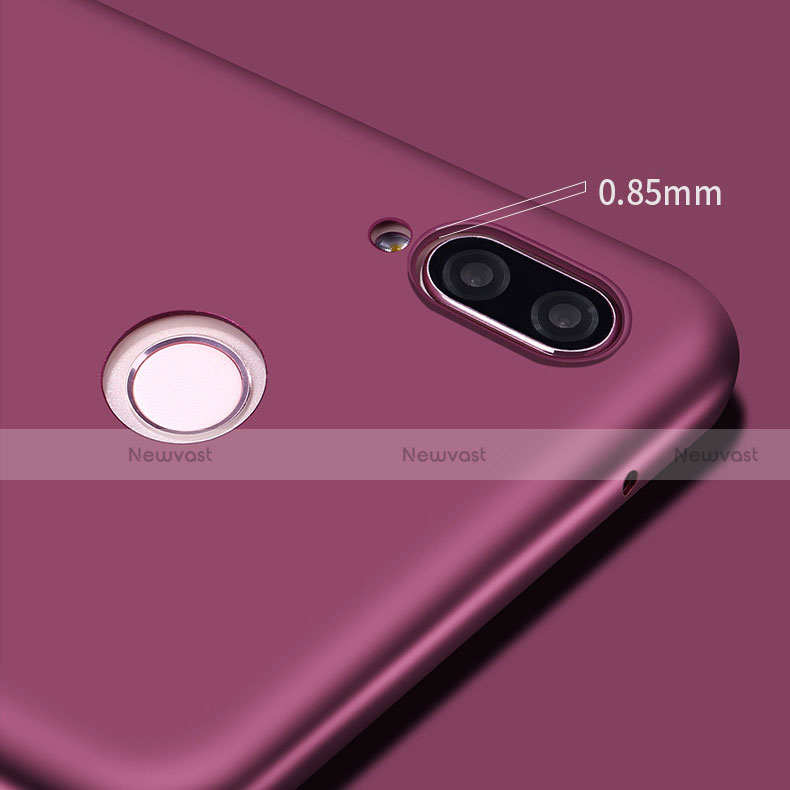 Ultra-thin Silicone Gel Soft Case S03 for Huawei P20 Lite Purple