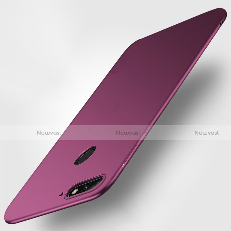 Ultra-thin Silicone Gel Soft Case S03 for Huawei Y7 (2018) Purple