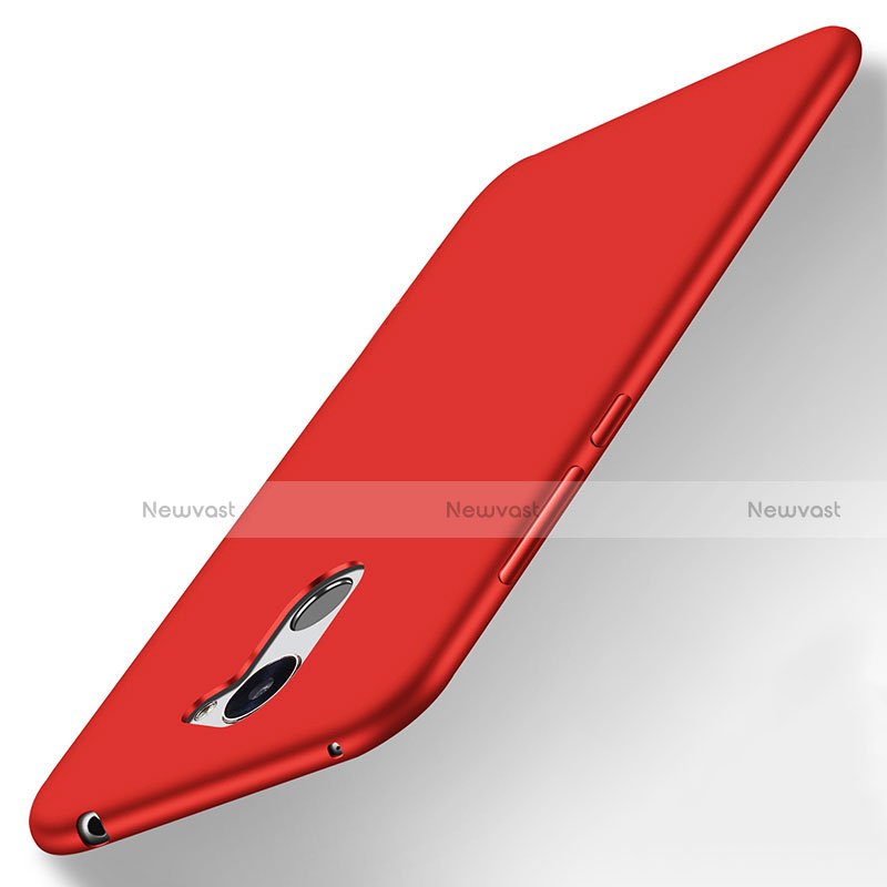 Ultra-thin Silicone Gel Soft Case S03 for Huawei Y7 Prime Red