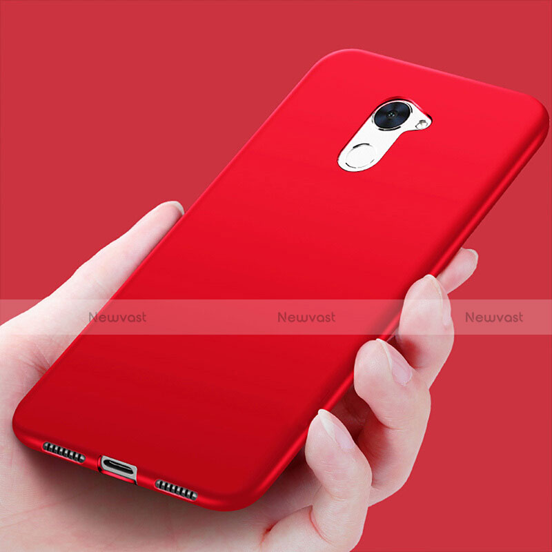 Ultra-thin Silicone Gel Soft Case S03 for Huawei Y7 Prime Red