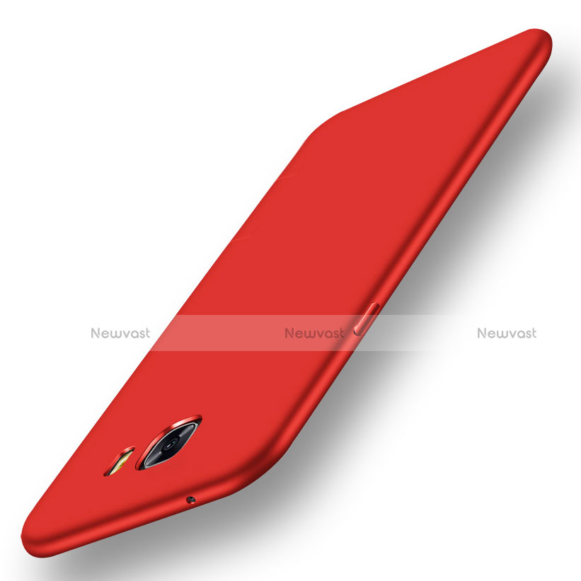 Ultra-thin Silicone Gel Soft Case S03 for Samsung Galaxy C9 Pro C9000 Red