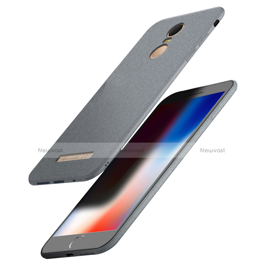 Ultra-thin Silicone Gel Soft Case S03 for Xiaomi Redmi Note 3 MediaTek Gray