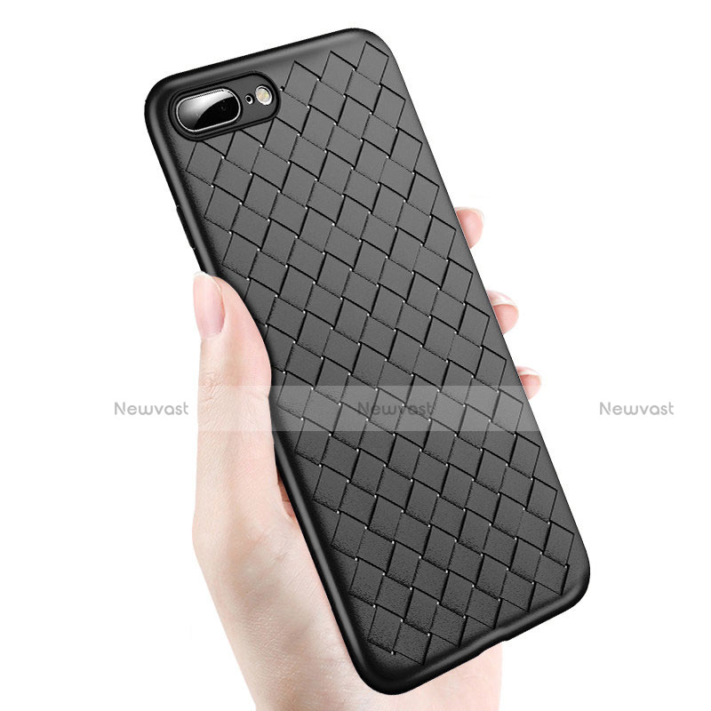 Ultra-thin Silicone Gel Soft Case S04 for Apple iPhone 8 Plus Black