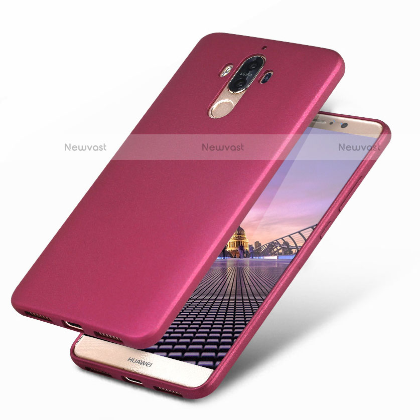 Ultra-thin Silicone Gel Soft Case S04 for Huawei Mate 9 Purple