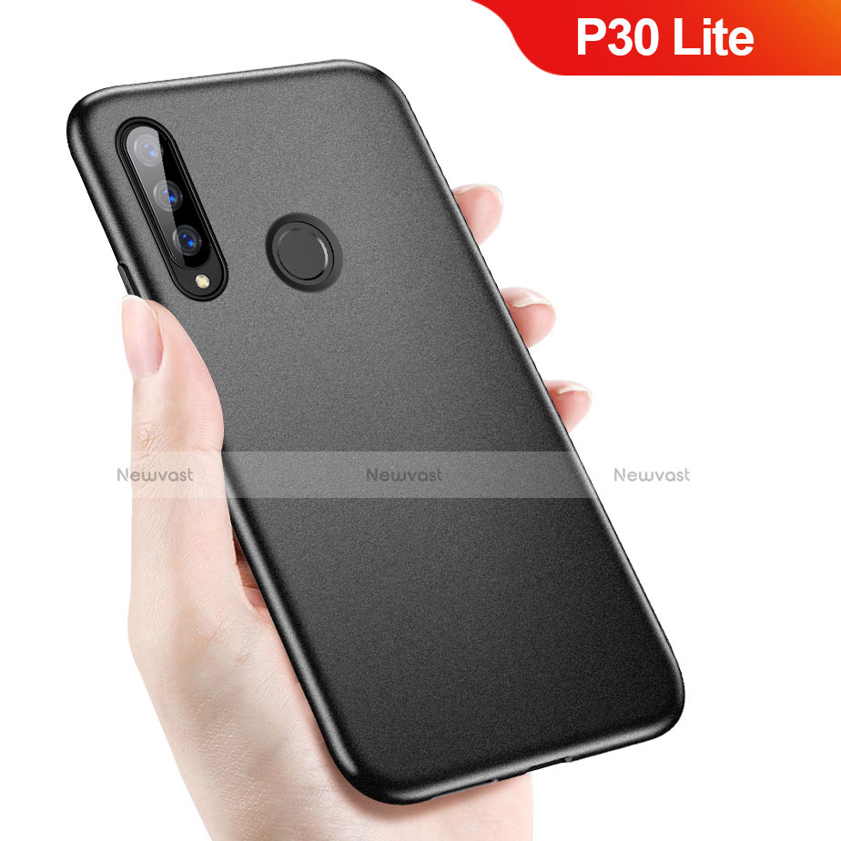 Ultra-thin Silicone Gel Soft Case S04 for Huawei P30 Lite XL Black