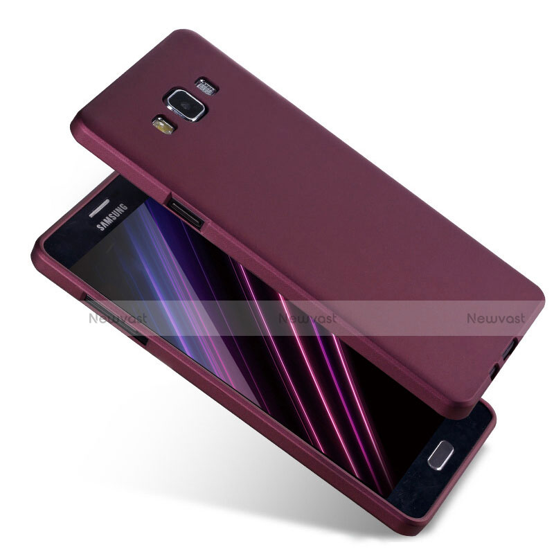 Ultra-thin Silicone Gel Soft Case S04 for Samsung Galaxy A7 SM-A700 Purple