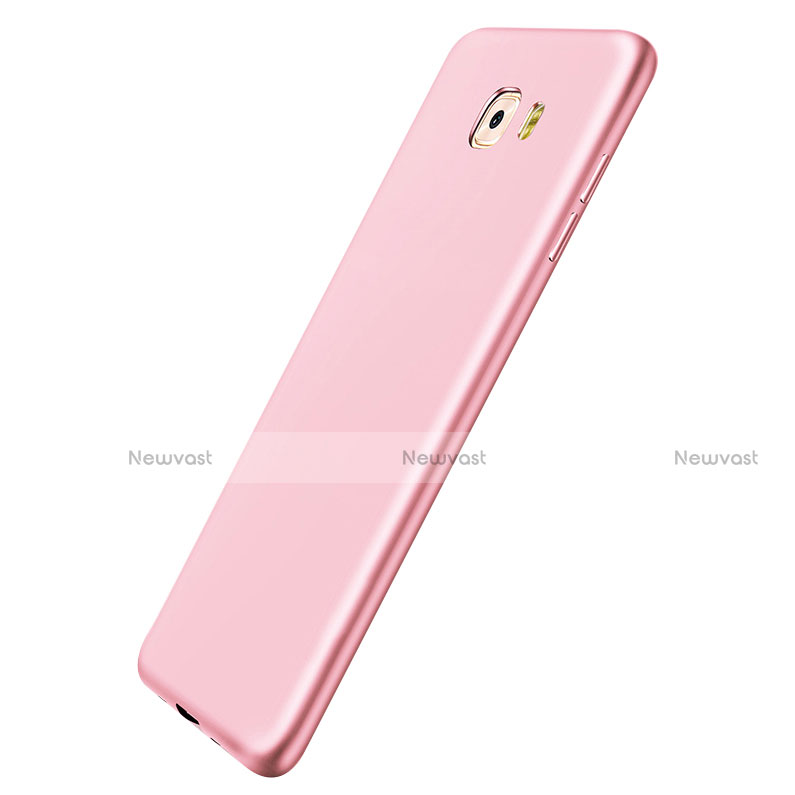 Ultra-thin Silicone Gel Soft Case S04 for Samsung Galaxy C9 Pro C9000 Pink