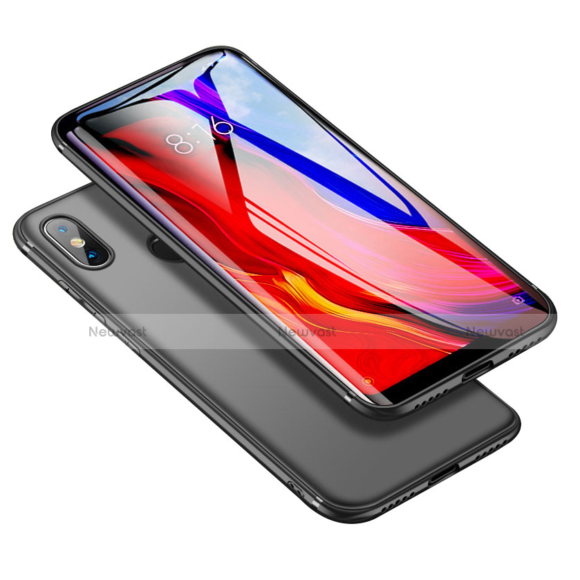 Ultra-thin Silicone Gel Soft Case S04 for Xiaomi Mi 8 Black