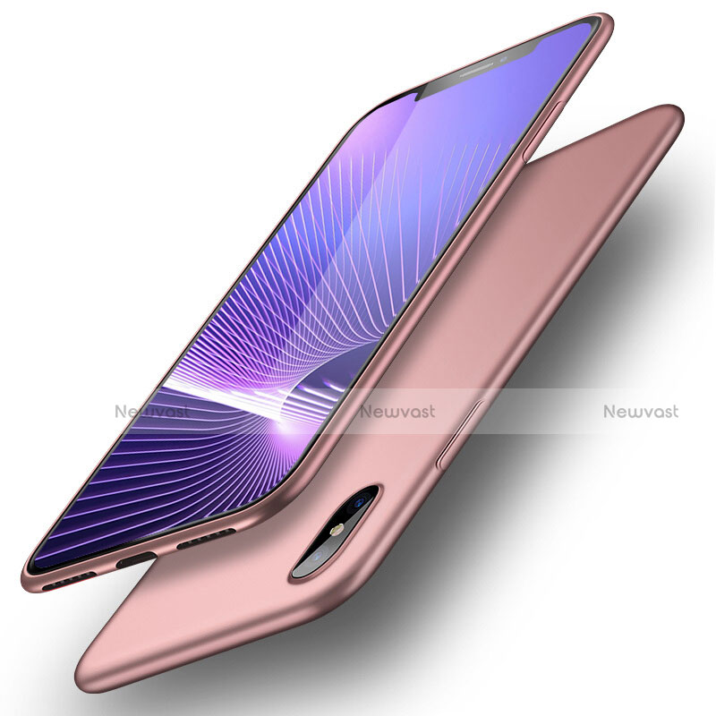 Ultra-thin Silicone Gel Soft Case S05 for Apple iPhone Xs Rose Gold