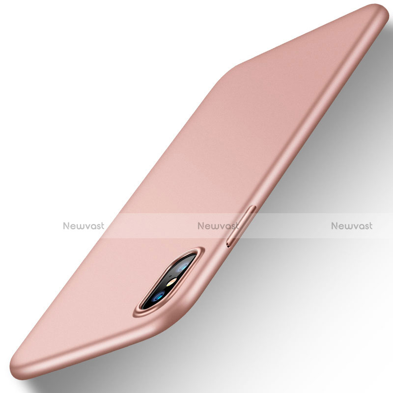 Ultra-thin Silicone Gel Soft Case S05 for Apple iPhone Xs Rose Gold