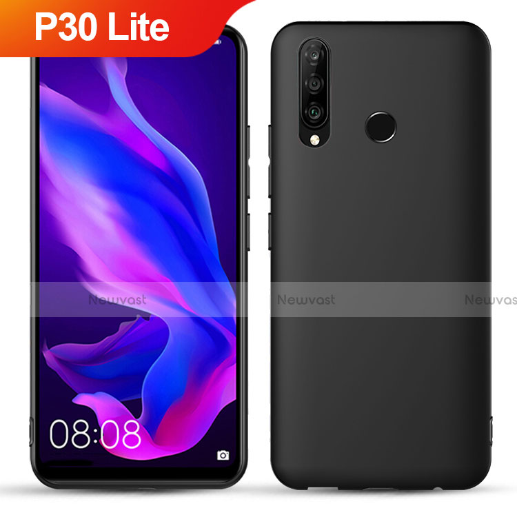 Ultra-thin Silicone Gel Soft Case S05 for Huawei P30 Lite Black