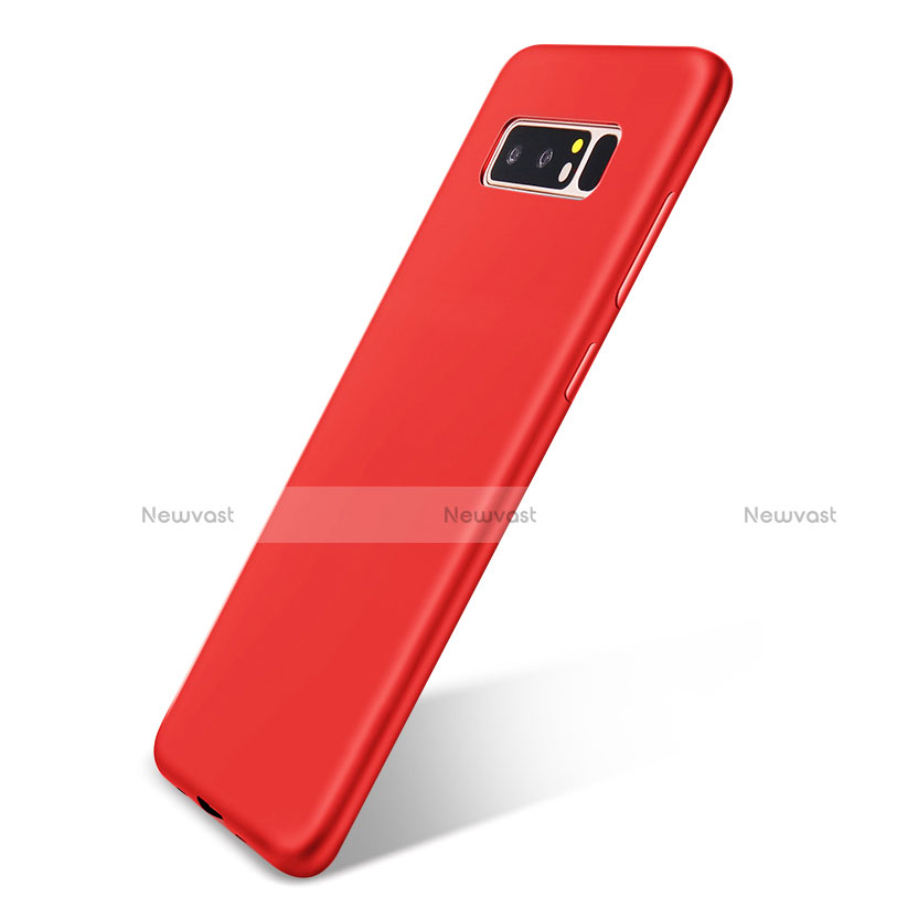 Ultra-thin Silicone Gel Soft Case S05 for Samsung Galaxy Note 8 Red