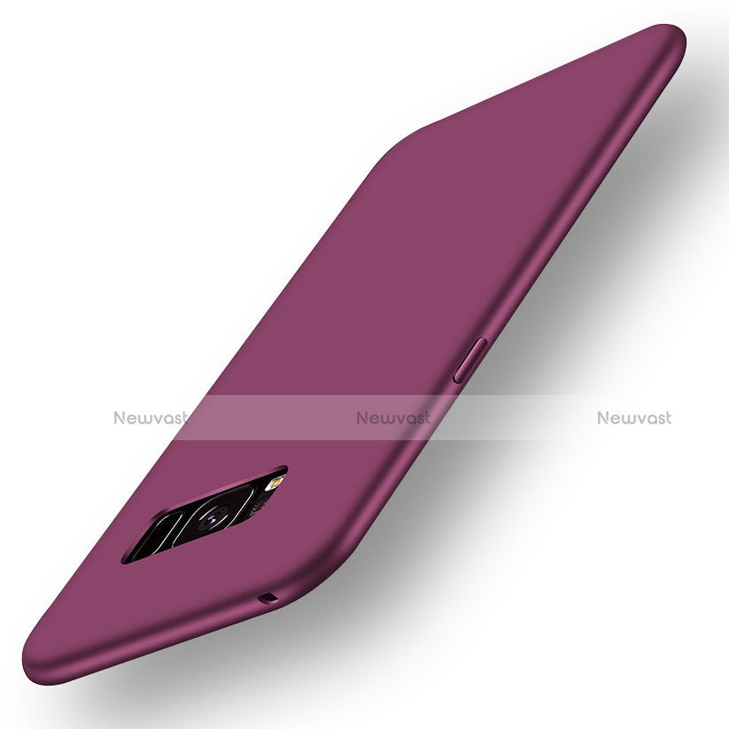 Ultra-thin Silicone Gel Soft Case S05 for Samsung Galaxy S8 Plus Purple