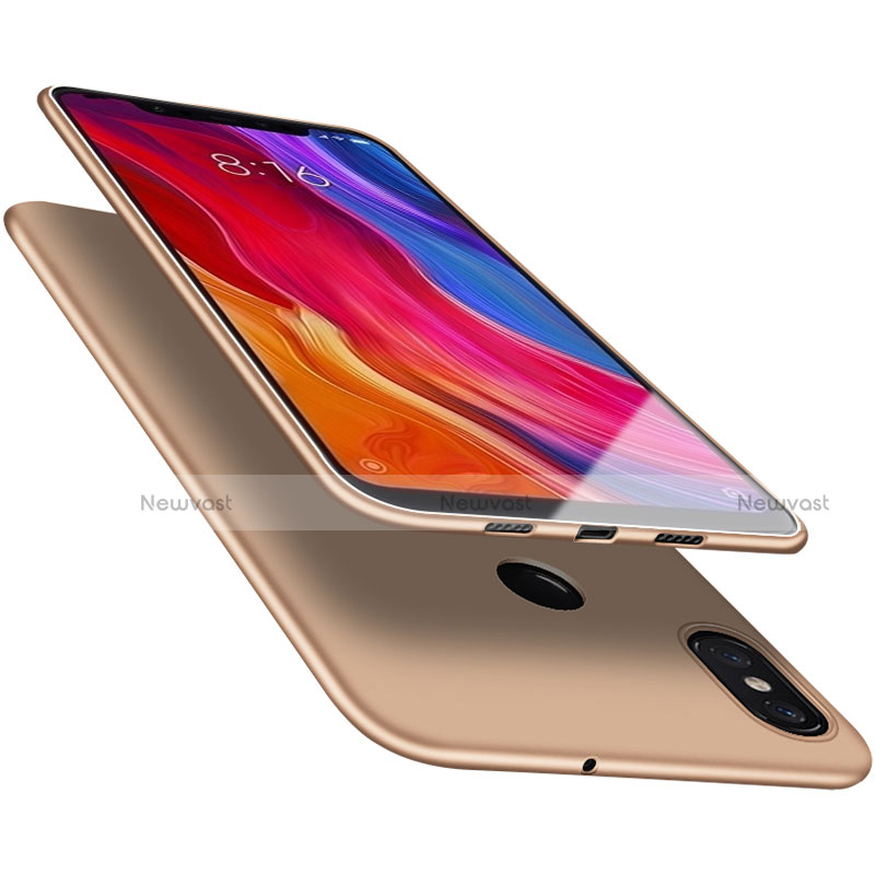 Ultra-thin Silicone Gel Soft Case S05 for Xiaomi Mi 8 Gold