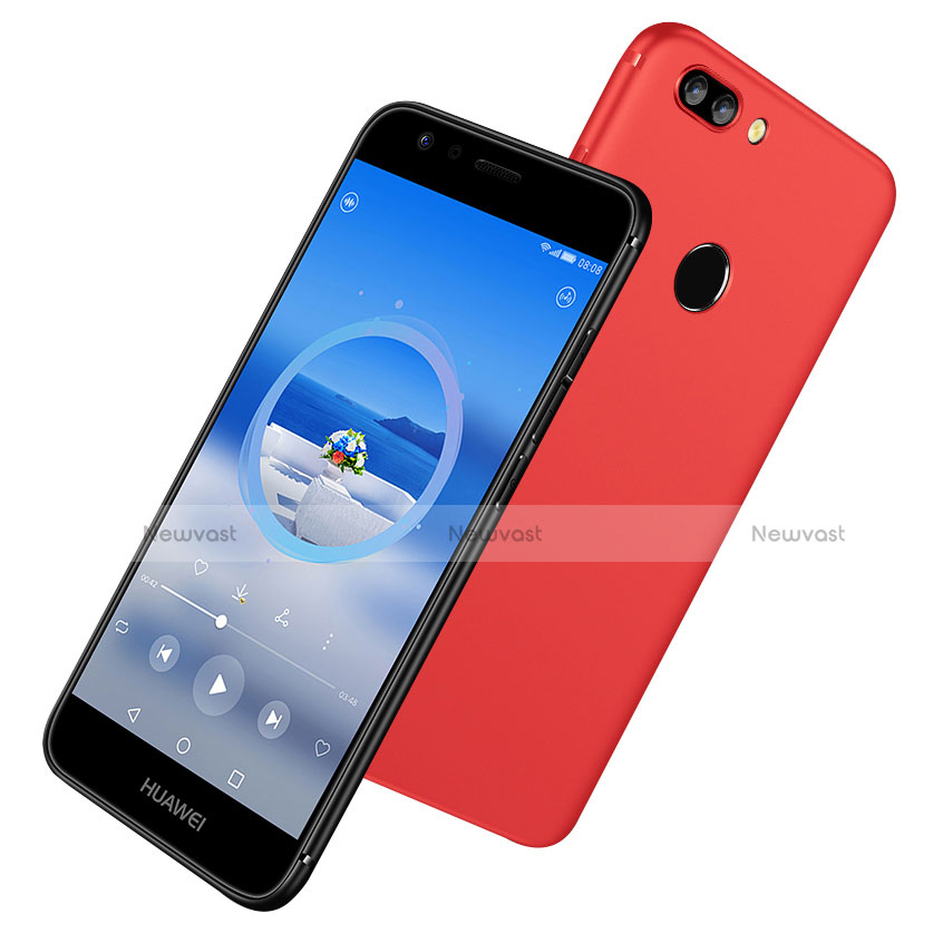 Ultra-thin Silicone Gel Soft Case S06 for Huawei Nova 2 Plus Red