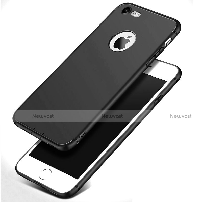 Ultra-thin Silicone Gel Soft Case S07 for Apple iPhone 7 Black