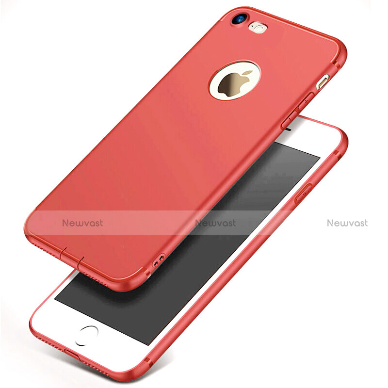 Ultra-thin Silicone Gel Soft Case S07 for Apple iPhone 8 Red