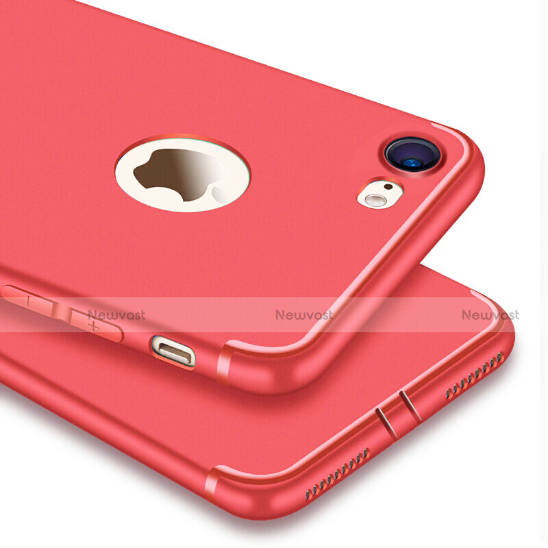 Ultra-thin Silicone Gel Soft Case S07 for Apple iPhone 8 Red