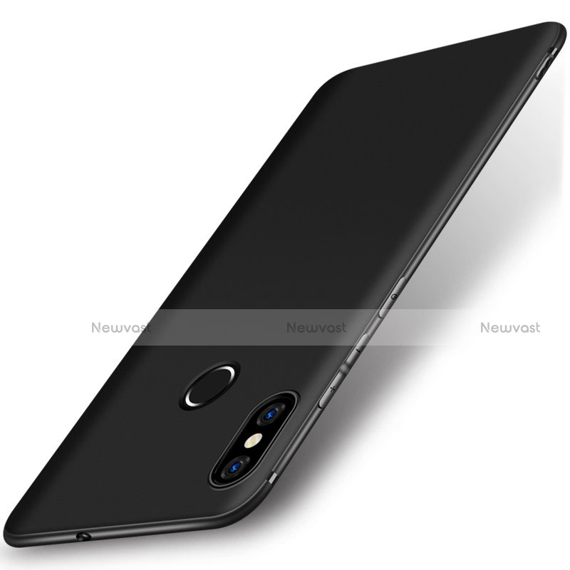 Ultra-thin Silicone Gel Soft Case S07 for Xiaomi Mi 8 Black