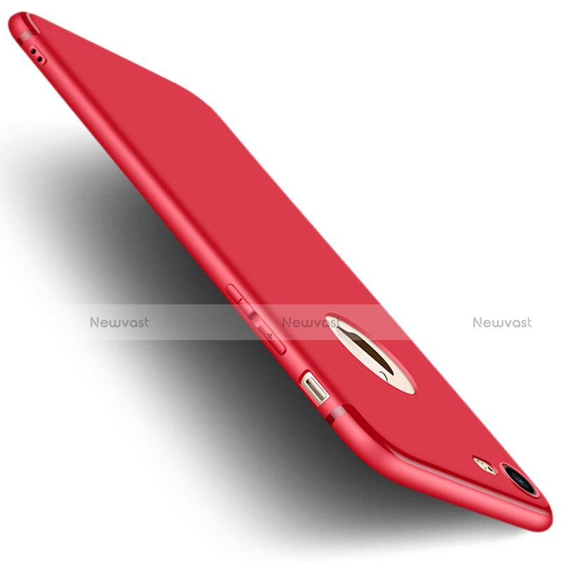 Ultra-thin Silicone Gel Soft Case S09 for Apple iPhone 7 Red