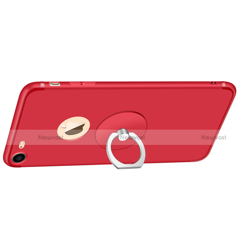 Ultra-thin Silicone Gel Soft Case S09 for Apple iPhone 7 Red