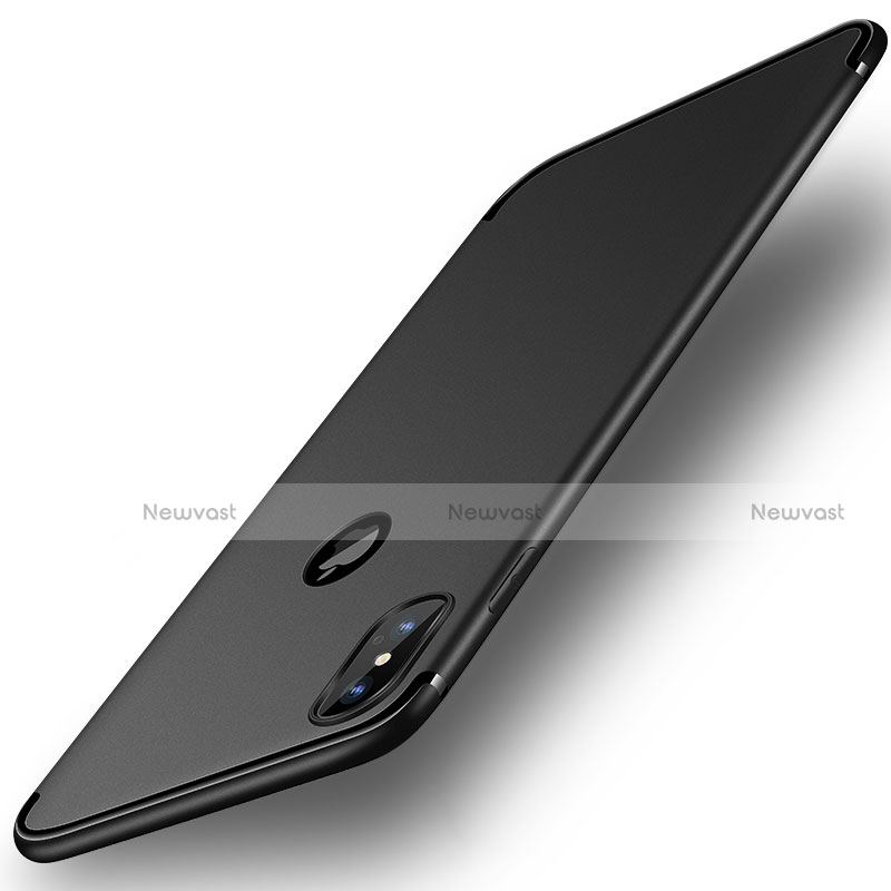 Ultra-thin Silicone Gel Soft Case S10 for Apple iPhone Xs Black