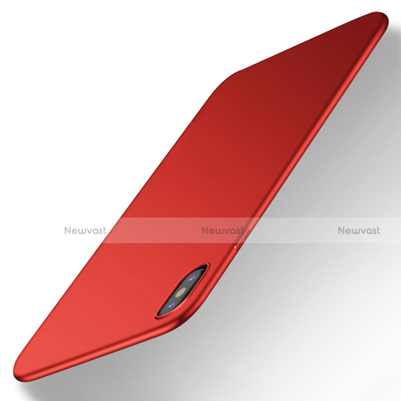 Ultra-thin Silicone Gel Soft Case S14 for Apple iPhone X Red