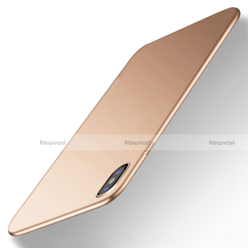 Ultra-thin Silicone Gel Soft Case S14 for Apple iPhone Xs Max Gold