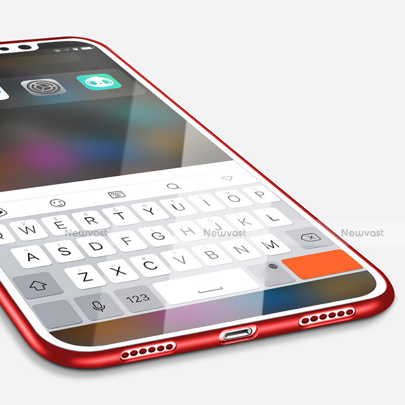 Ultra-thin Silicone Gel Soft Case S14 for Apple iPhone Xs Max Red