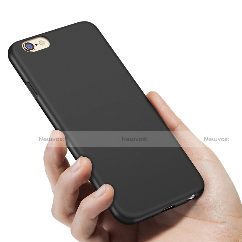 Ultra-thin Silicone Gel Soft Case U04 for Apple iPhone 6 Black