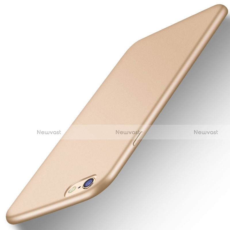 Ultra-thin Silicone Gel Soft Case U06 for Apple iPhone 6S Plus Gold